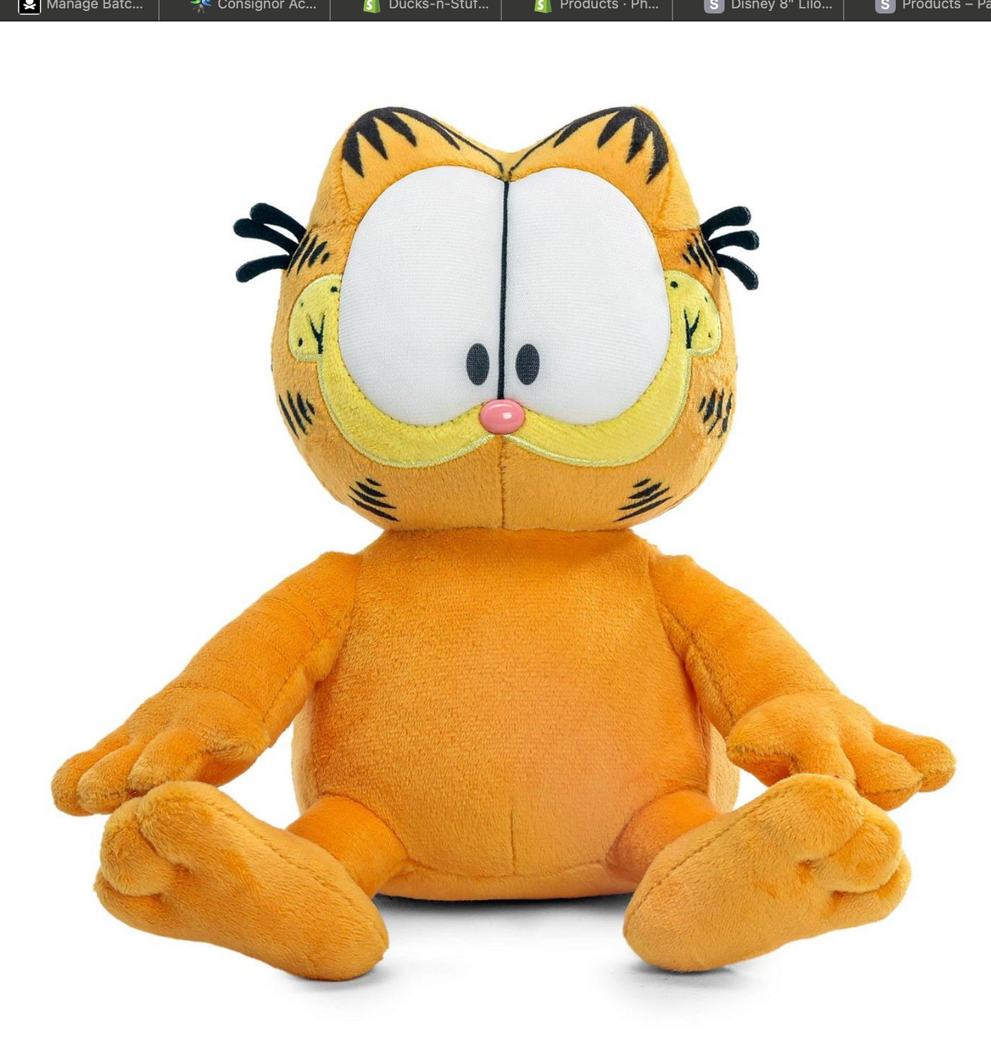 Phunny Plush 8" - Garfield