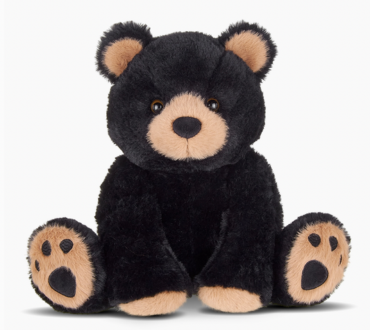 Bearington Bears 10.5" Plush - Woody the Plush Black Bear