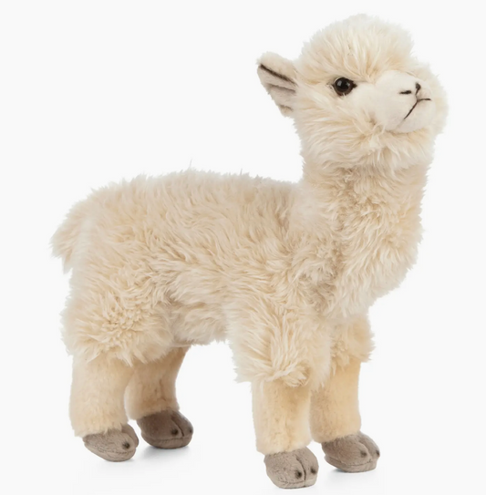 Living Nature -Alpaca Plush Stuffed Animal Toy
